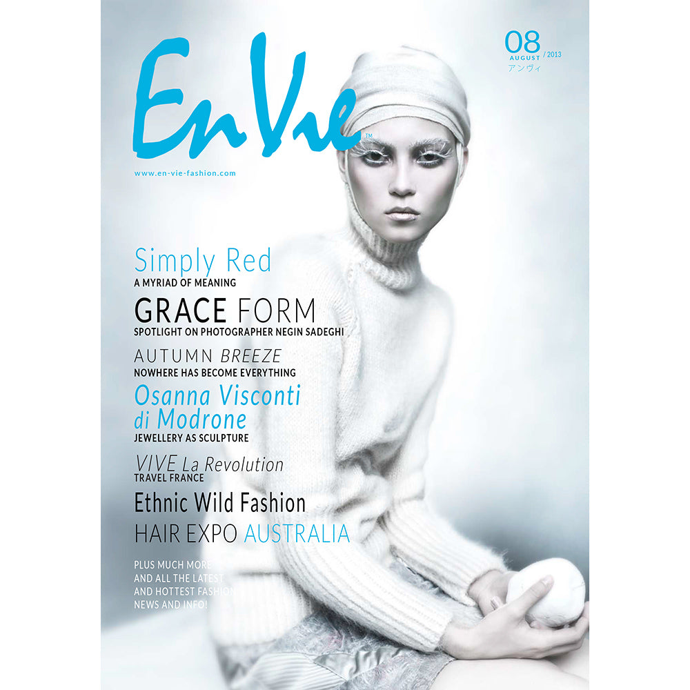 En Vie Magazine Cover August 2013