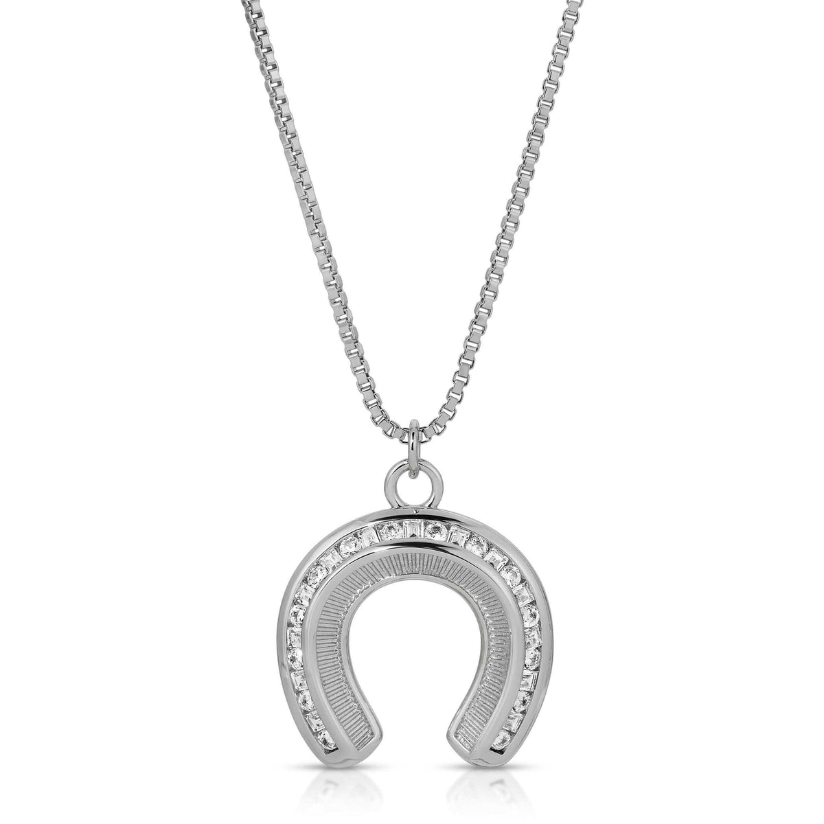 Good Fortune Horseshoe Necklace- Gold or Silver
