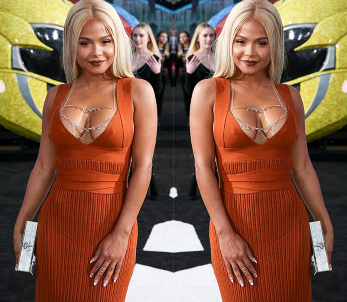 Christina Milian wears Glamrocks