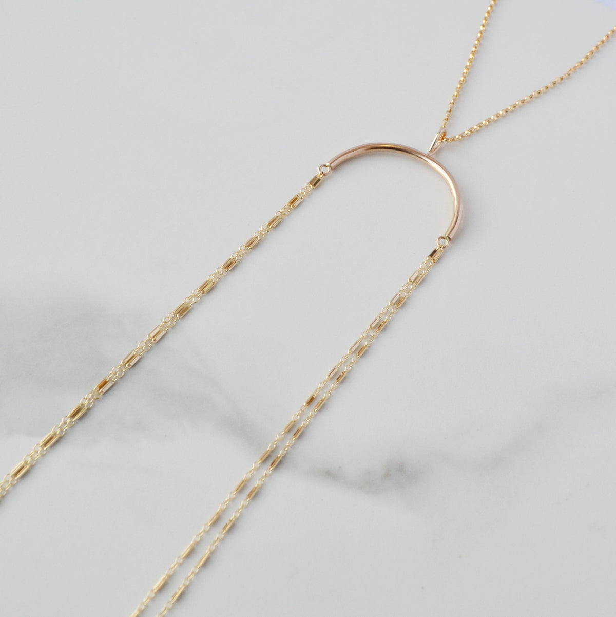 Fringe Bolo Necklace