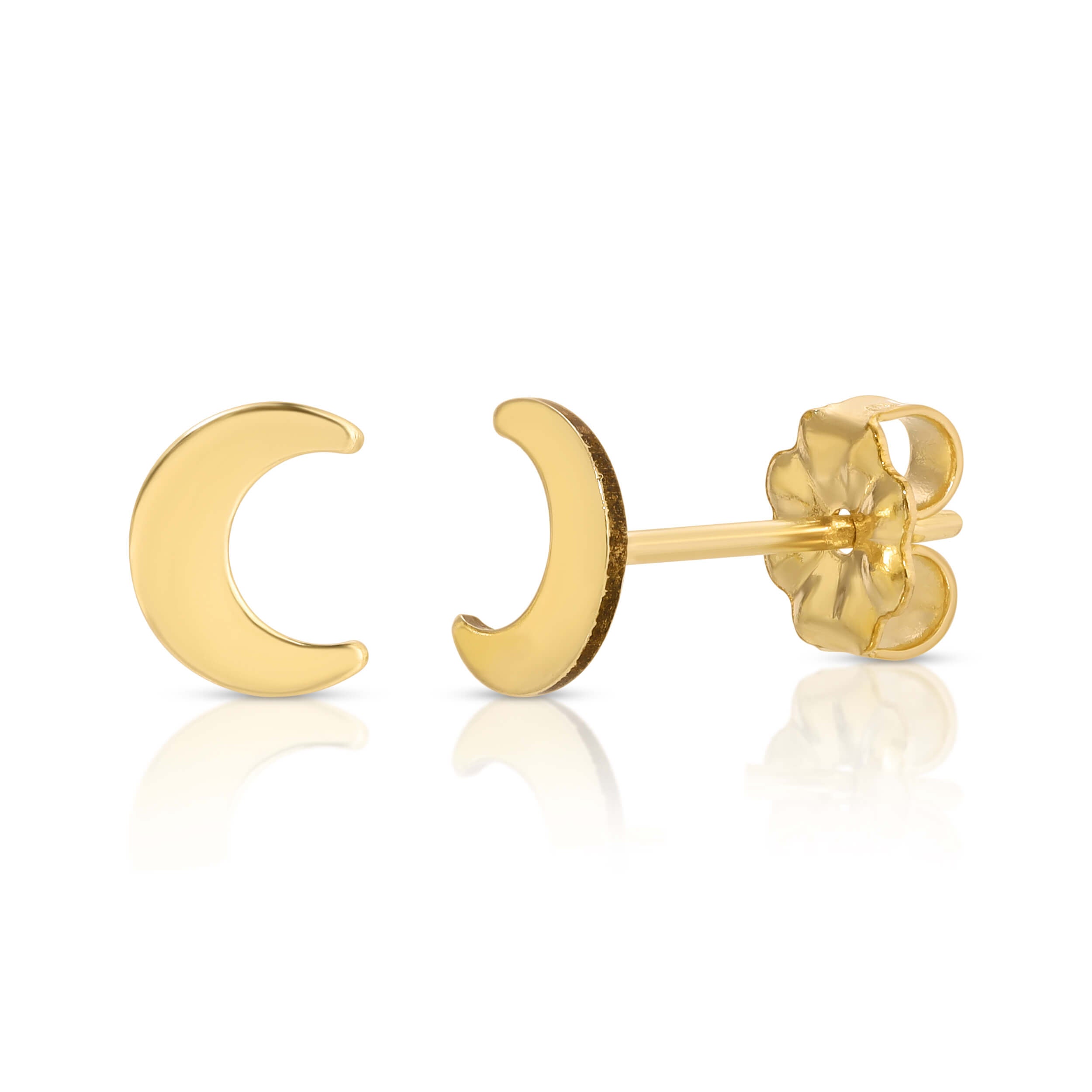 ミニ 三日月ピアス【leah alexandra】LUNA CRESCENT MOON STUDS ミニ 三日月ピアス【leah alexandra】LUNA CRESCENT MOON STUDS