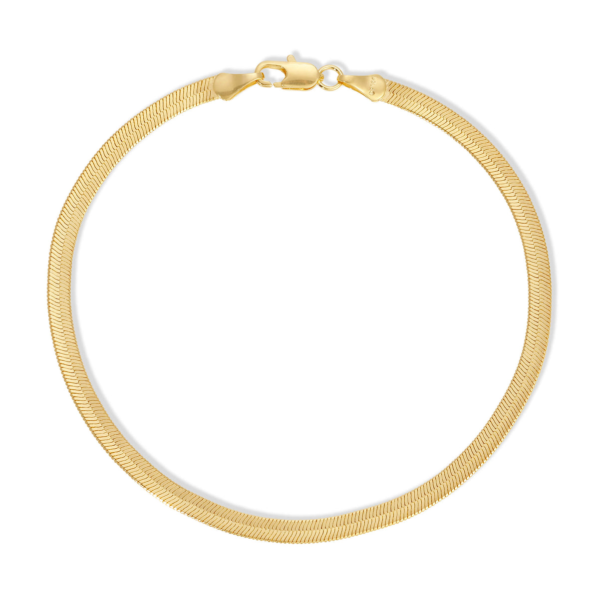Herringbone Chain Anklet