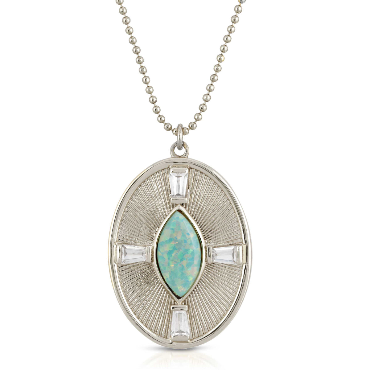 Sunray Necklace- Opal