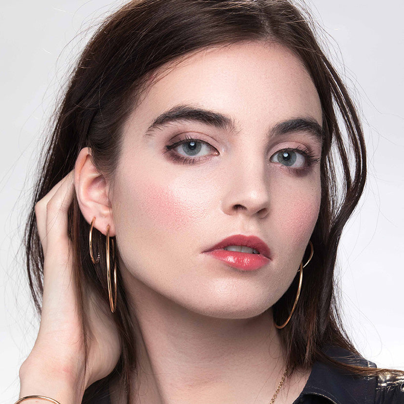 Rattlesnake Hoop Earrings, AS SEEN IN COSMO!