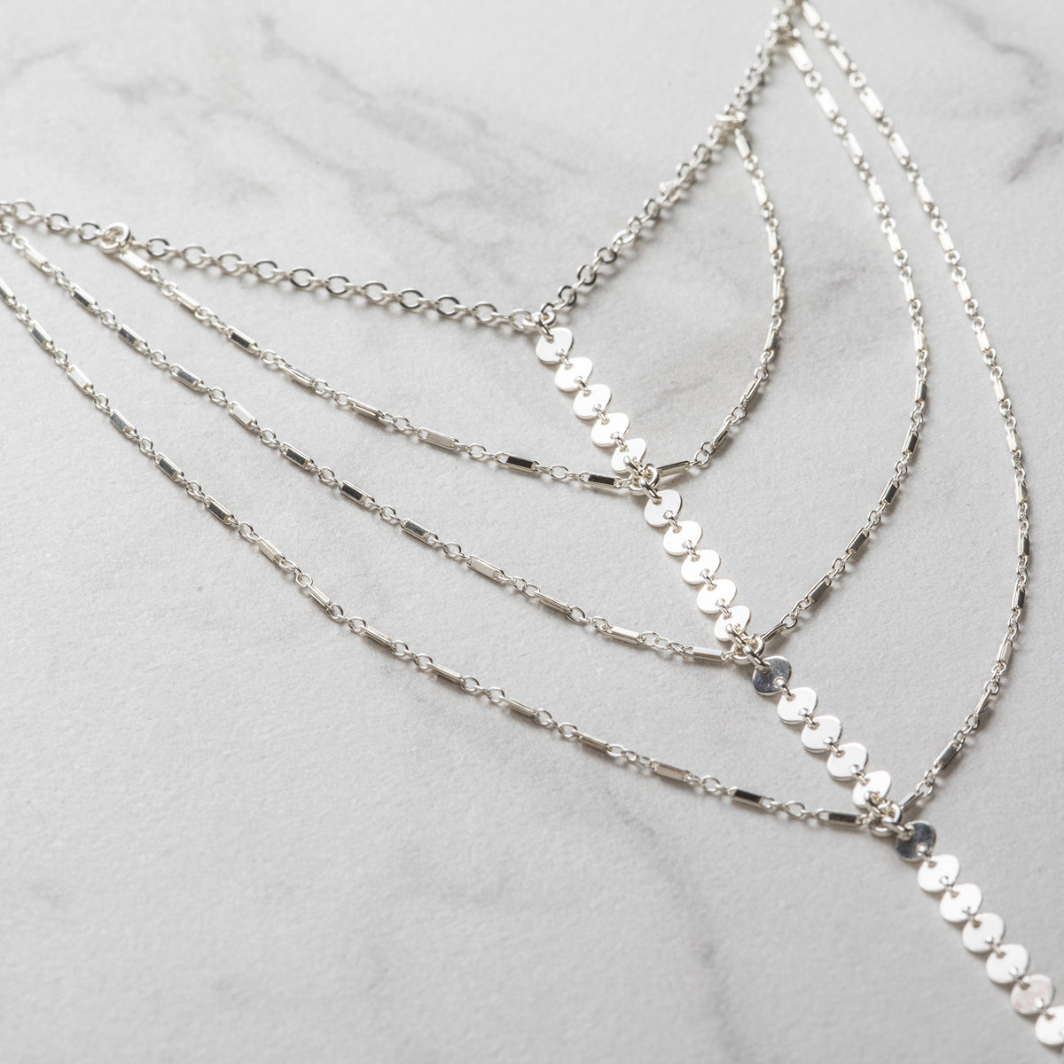 Palm Lariat Necklace