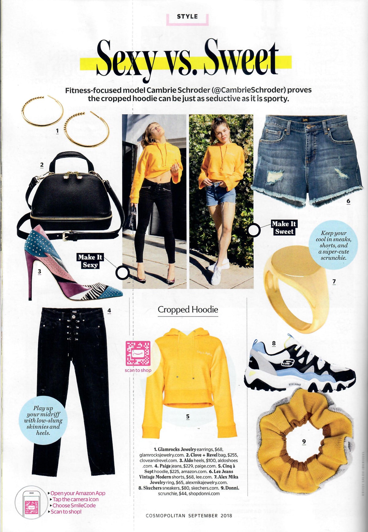 Rattlesnake Hoop Earrings, AS SEEN IN COSMO!