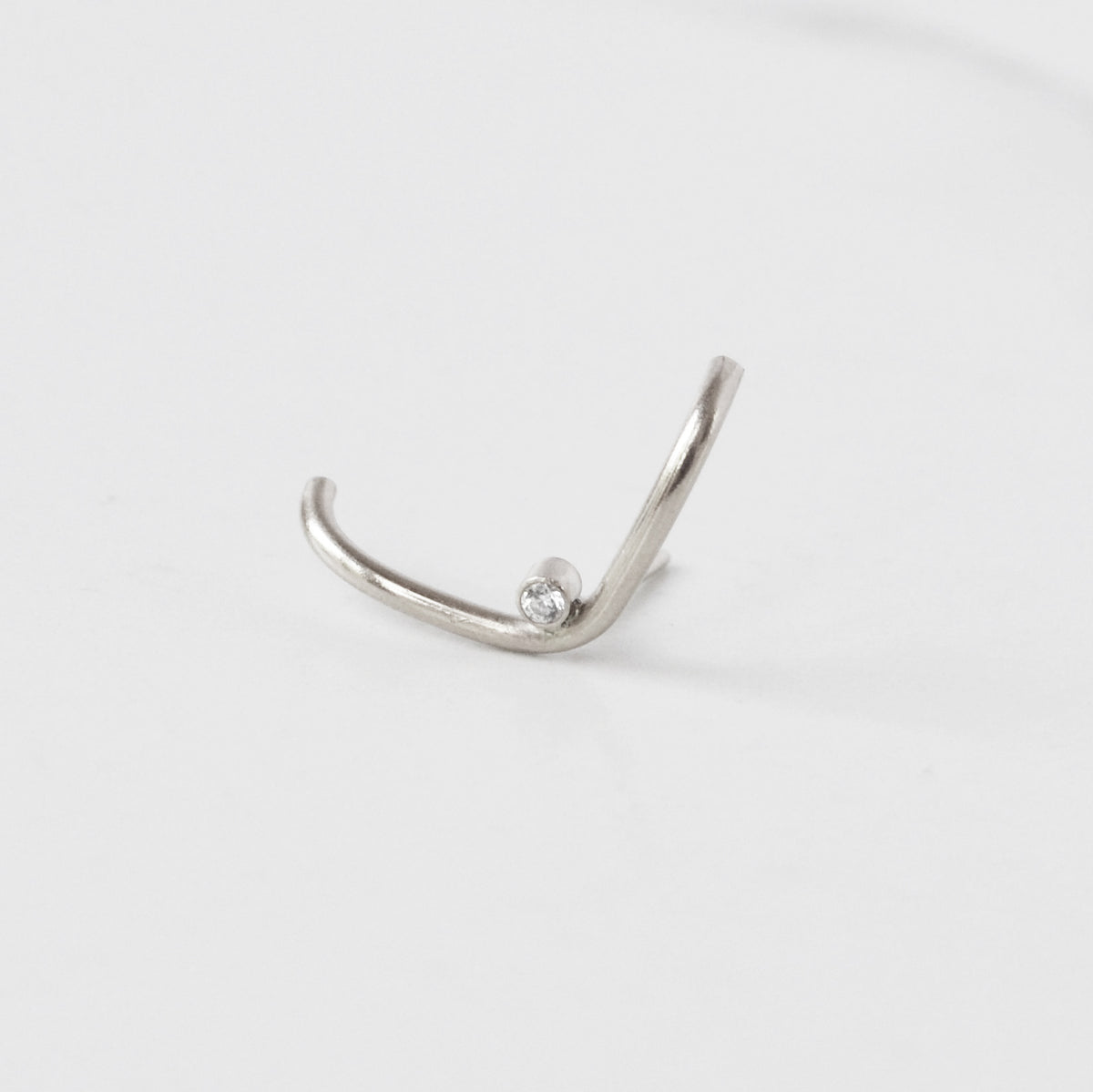 CZ Easy Rider Ear Cuff- single earring
