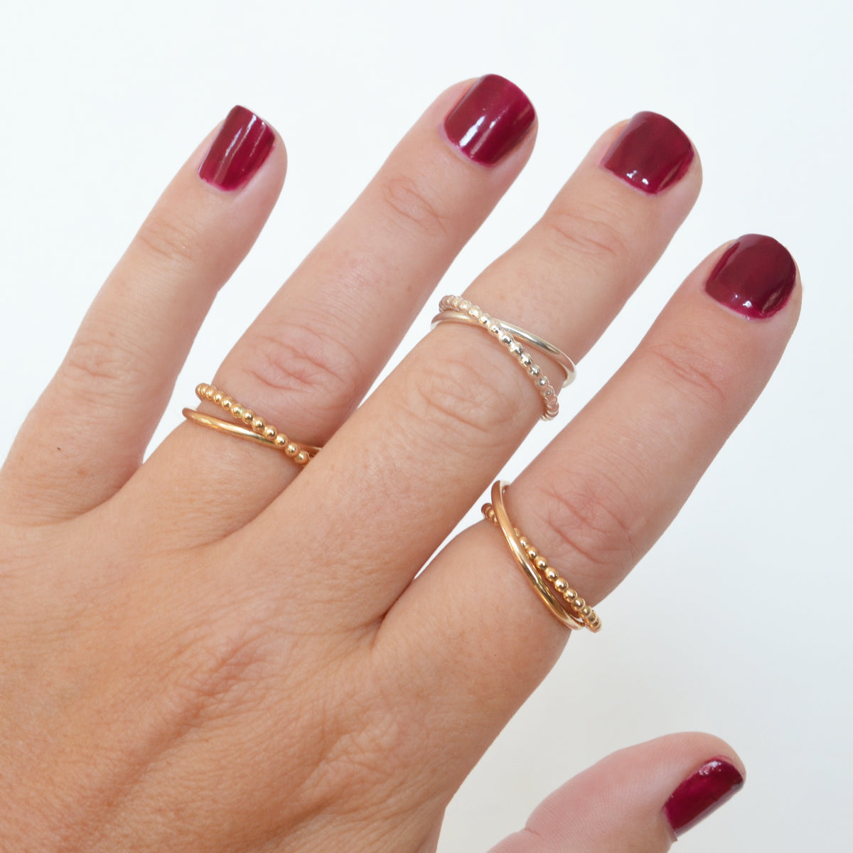 Rollin Ring, Gold or Silver
