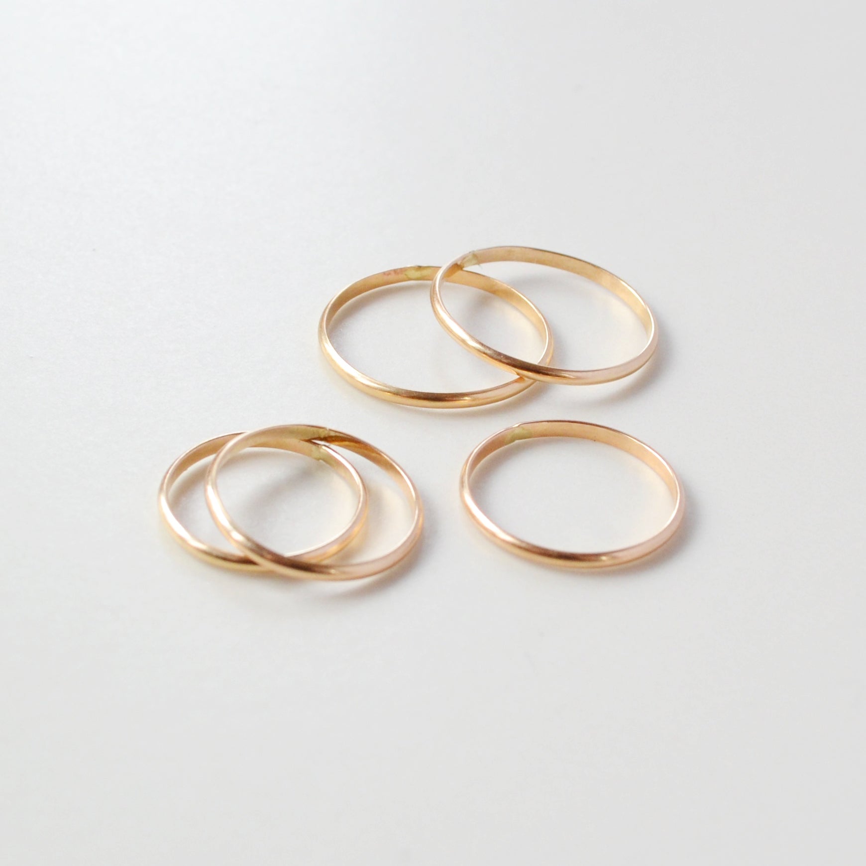 5 Golden Rings Gift Set