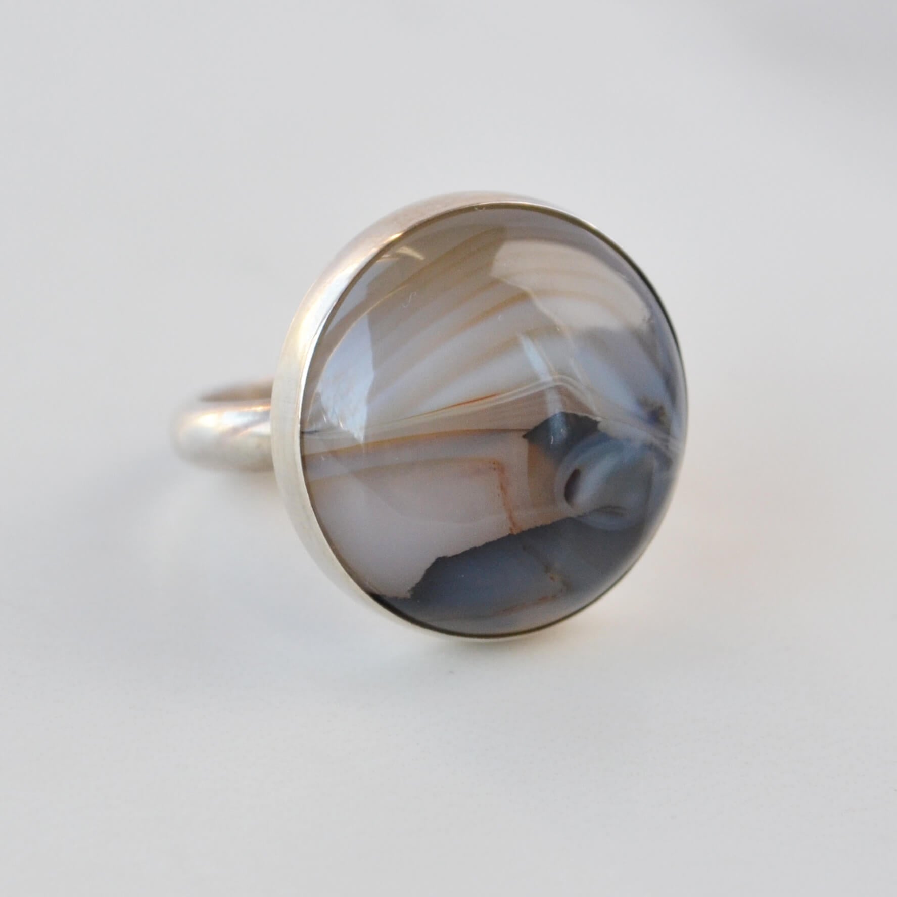 Crescent Moon Ring - handMADE Montana