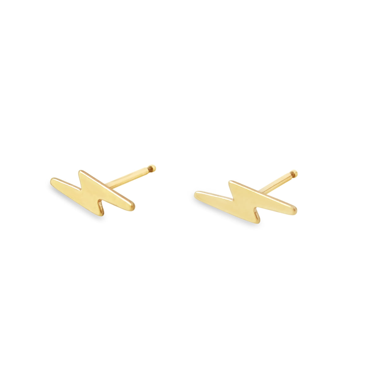 Lightning Bolt Stud Earrings