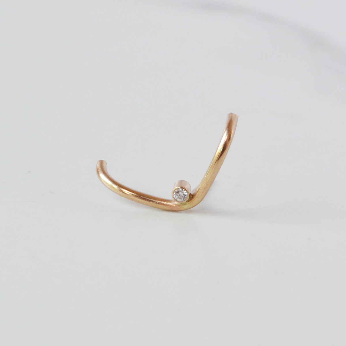 CZ Easy Rider Ear Cuff- single earring