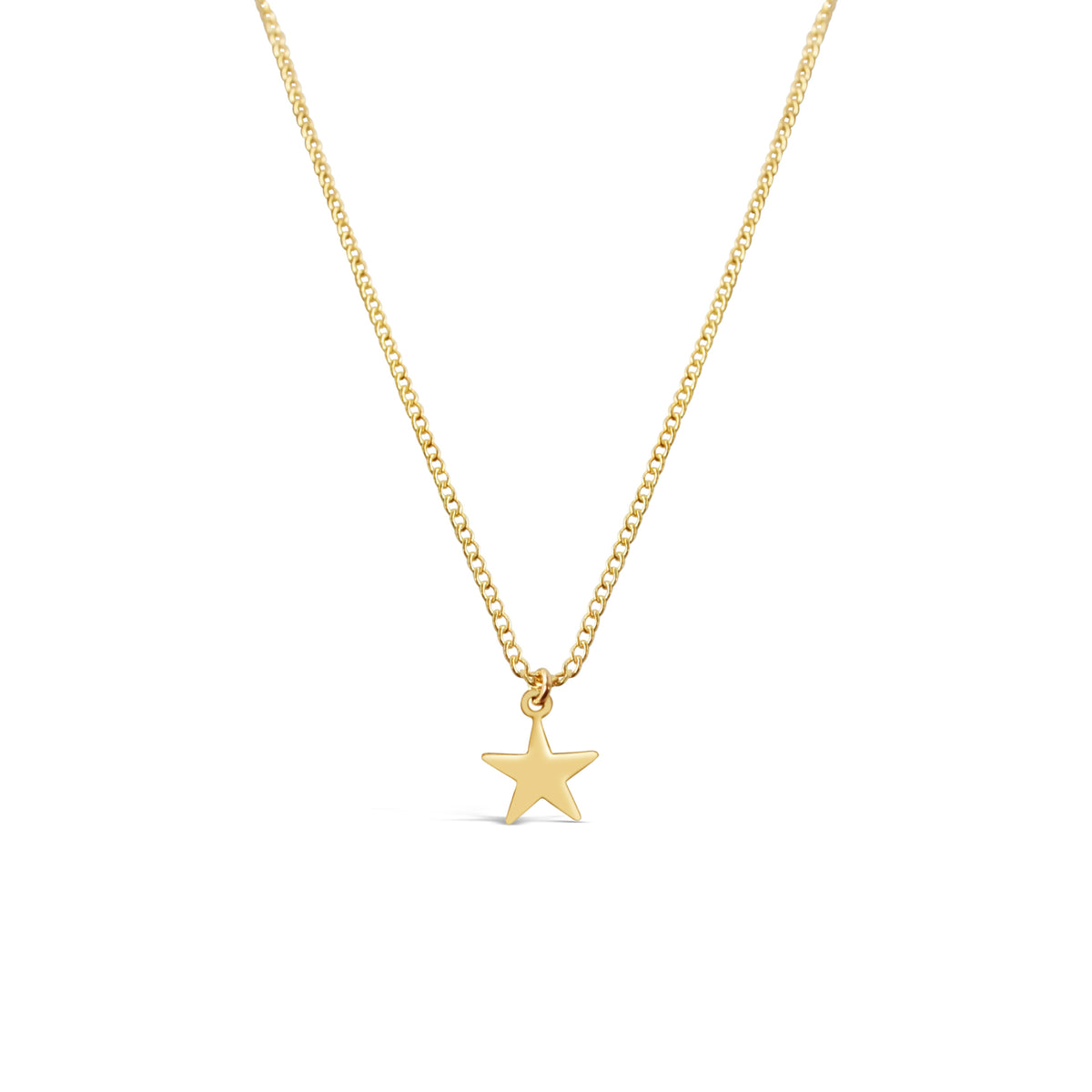 Star Necklace, Gold or Silver