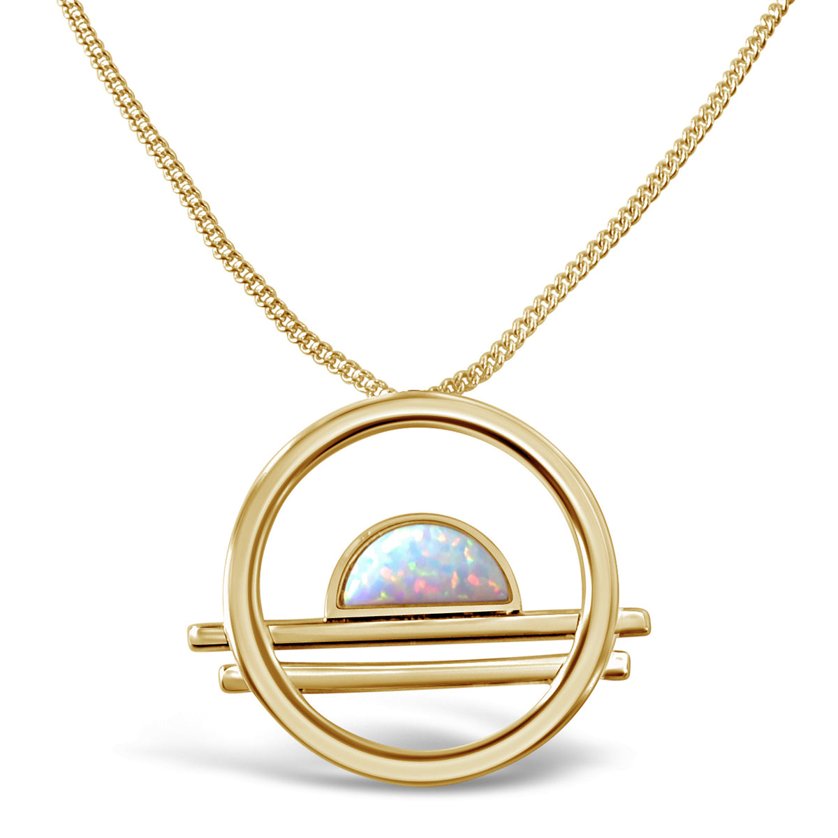 Ocean Drive Mini Pendant - Opal