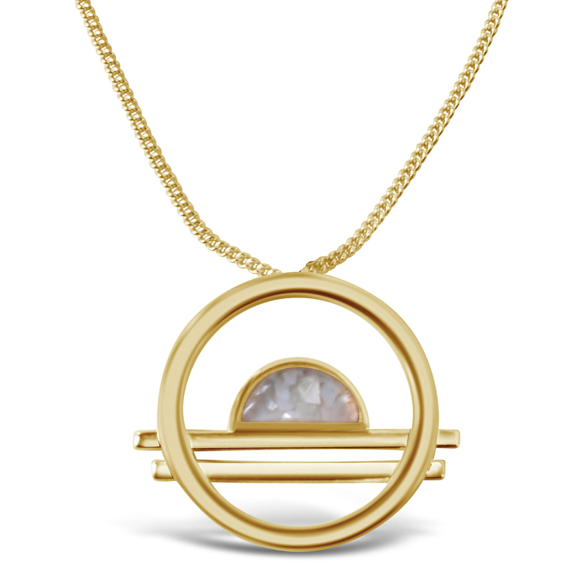 Ocean Drive Mini Pendant - Mother of Pearl