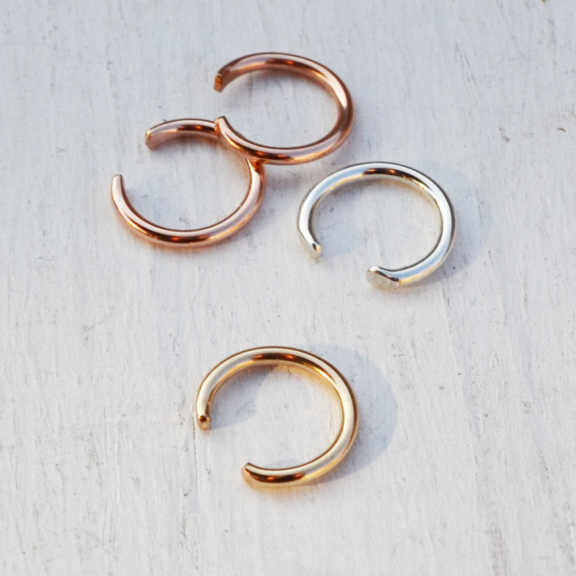 Simple Ear Cuff, Gold, Rose Gold, or Silver