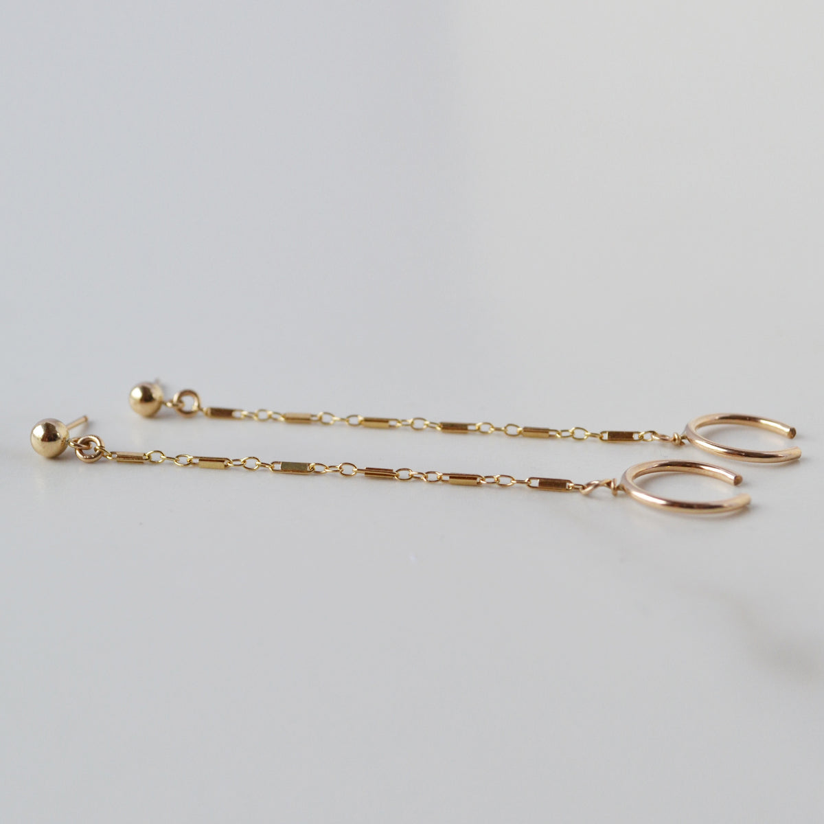 Arcos Chain Ear Cuff, Gold or Silver