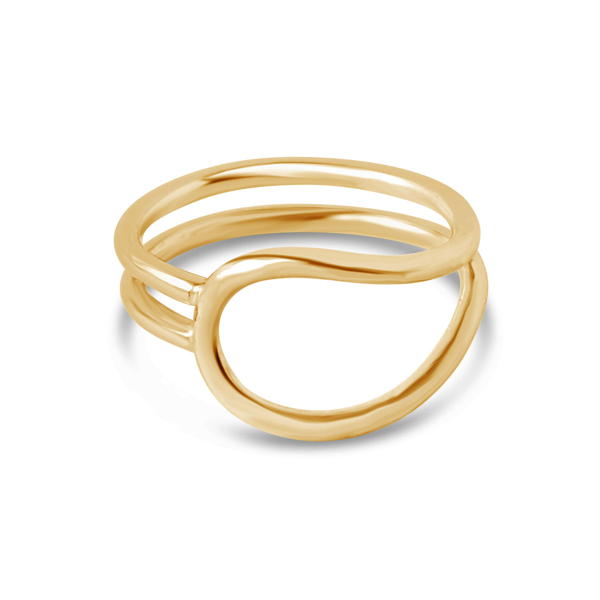 Lasso Ring, Gold or Silver