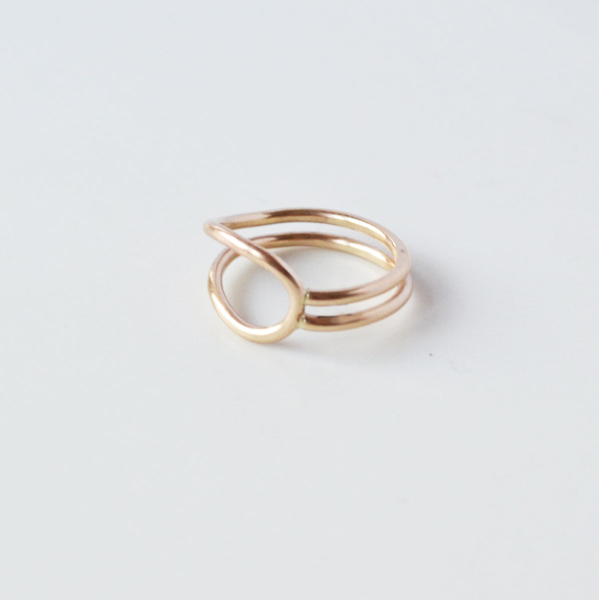 Lasso Ring, Gold or Silver