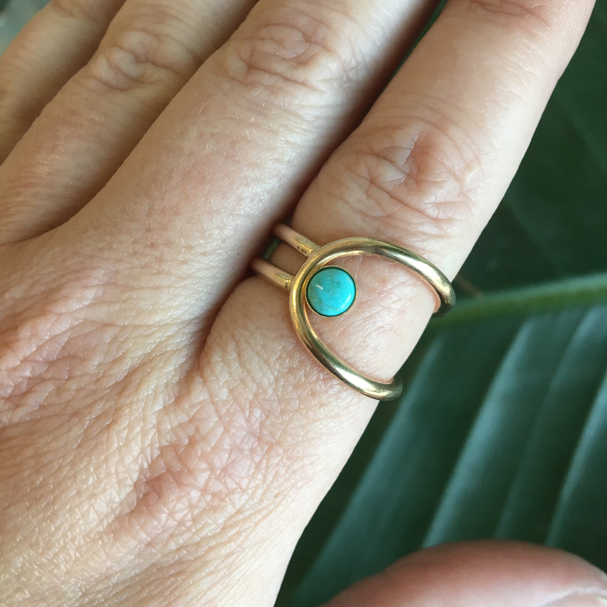 Lasso Ring in Turquoise