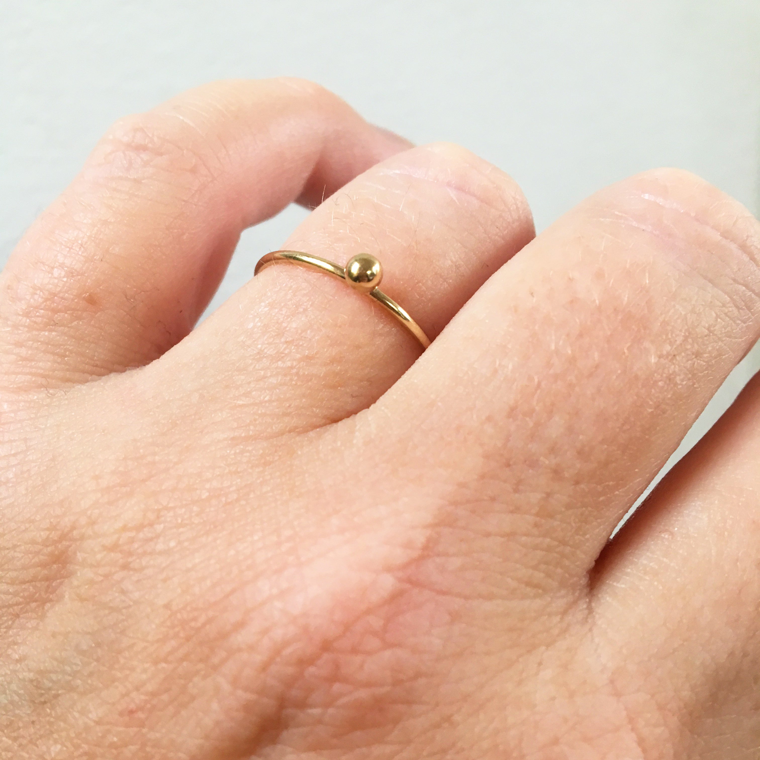 Tiny Ball Ring - Glamrocks