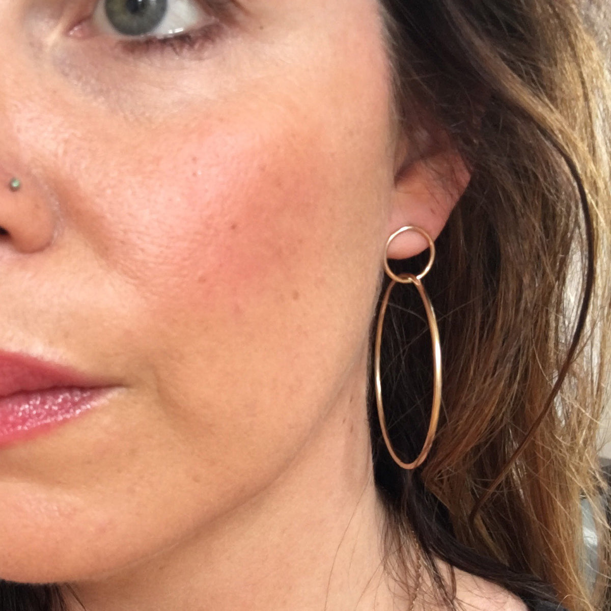 Double Hoop Earrings