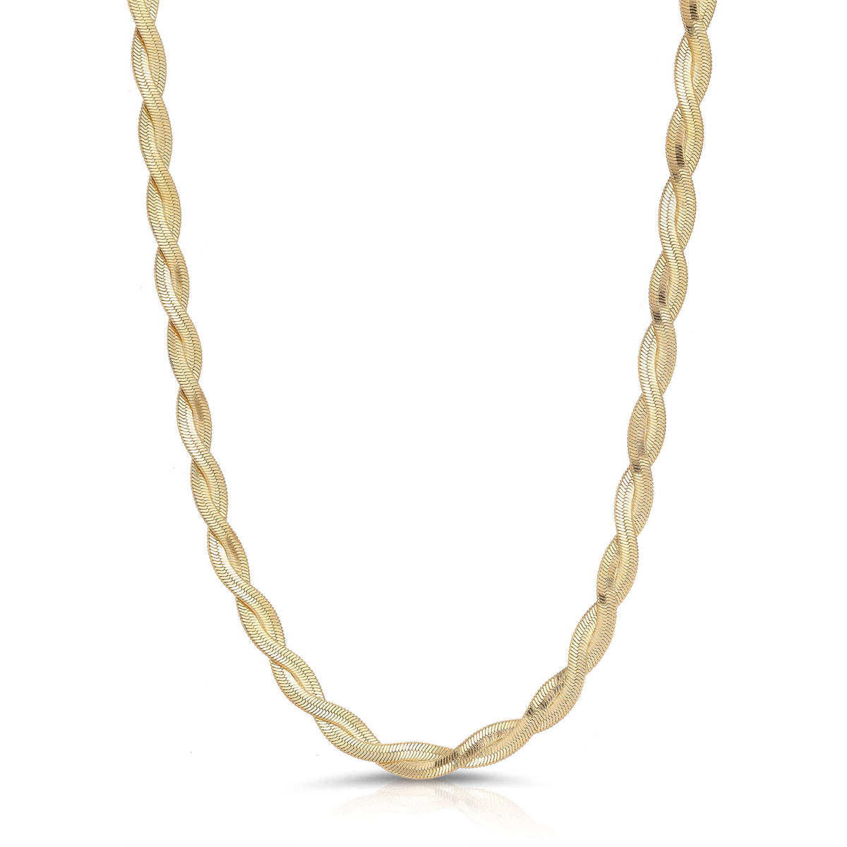 Twist Herringbone Necklace