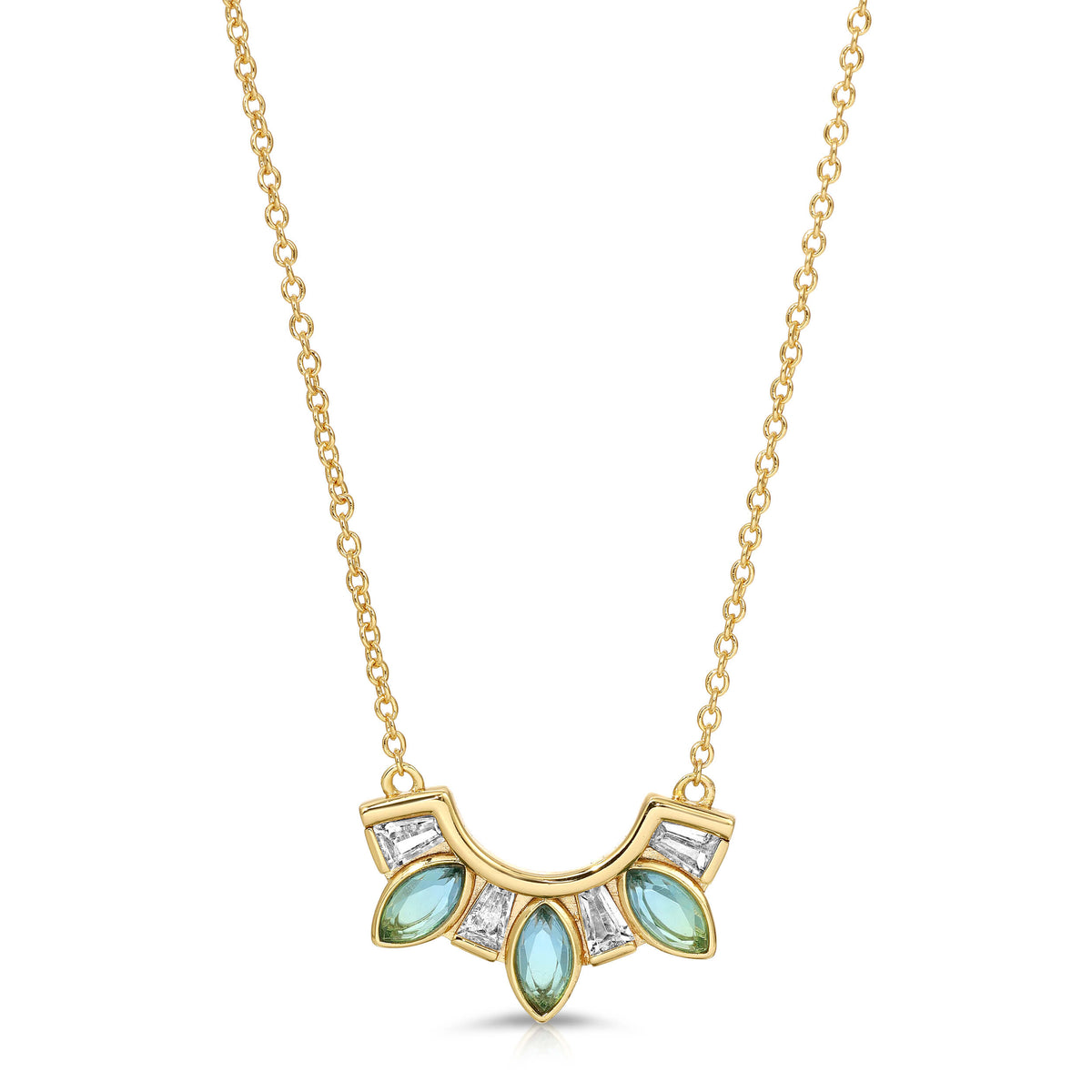 Seven Wonders Necklace - Sky