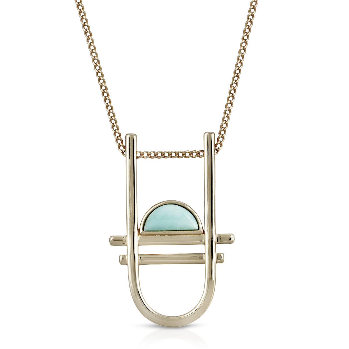 Carlyle Pendant- Larimar