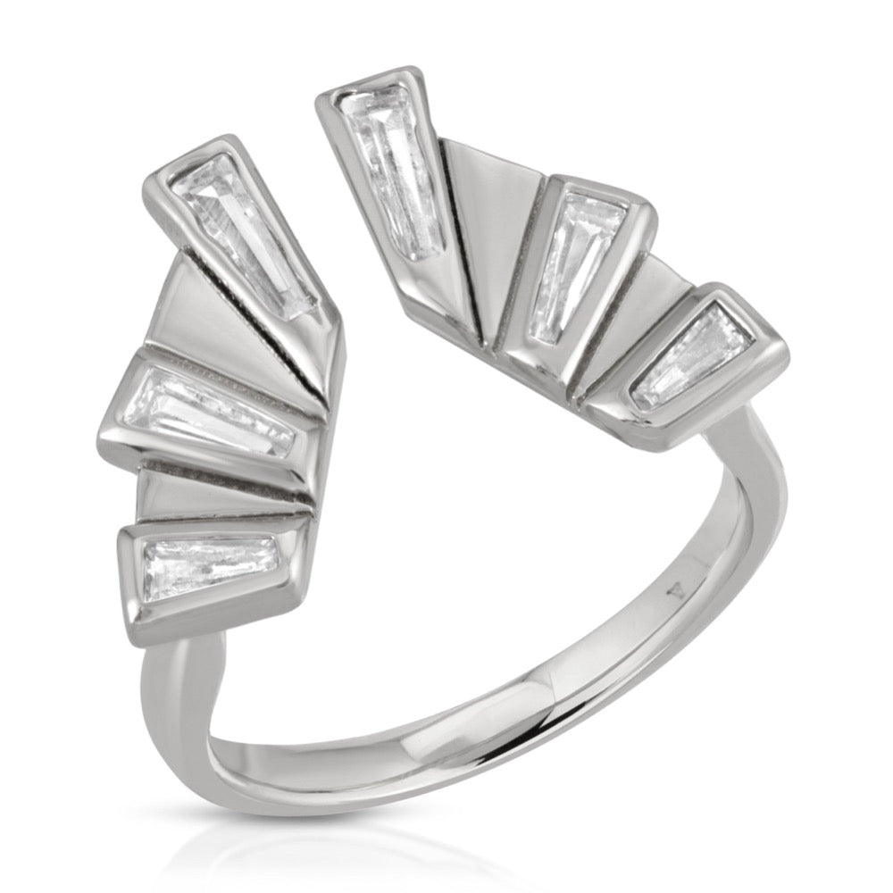 Sunray Ring in Silver
