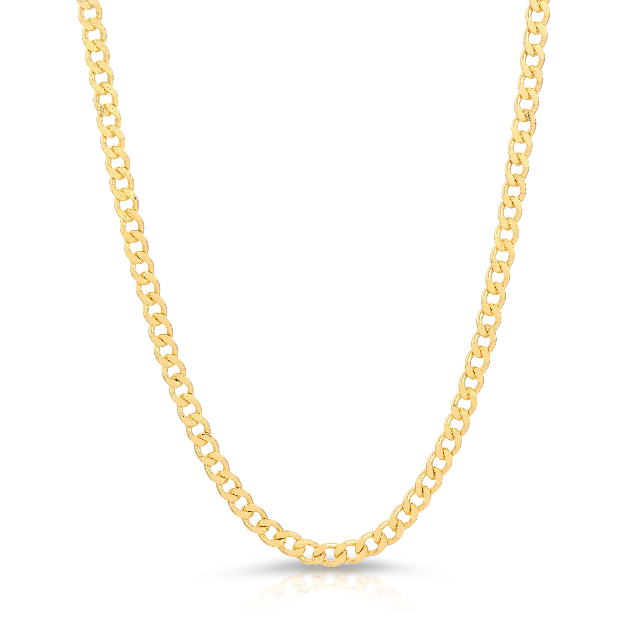 Curb Chain Link Necklace - Glamrocks