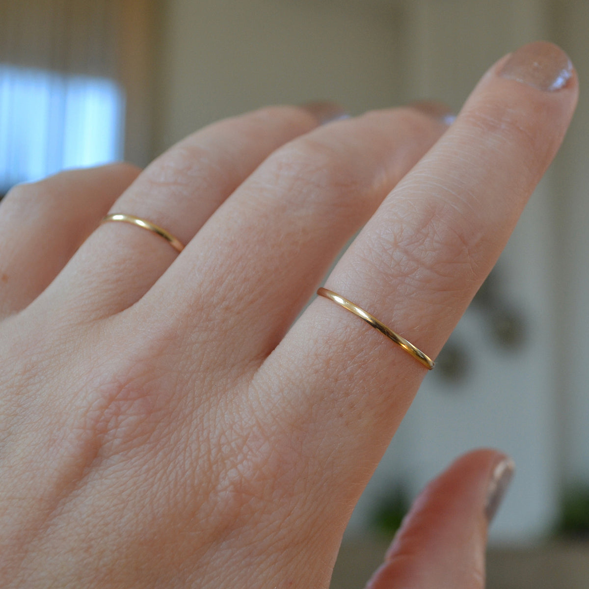 Thin 14K Gold Ring