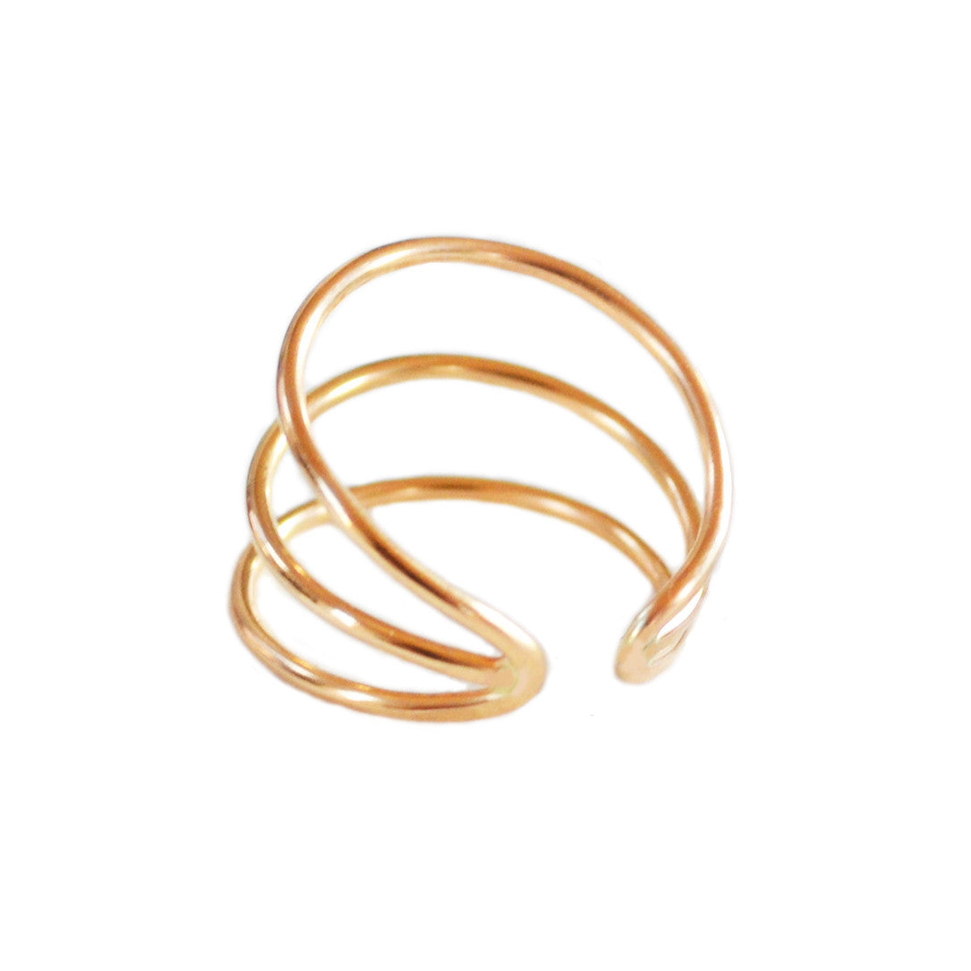 Orbit Ring, Gold or Silver