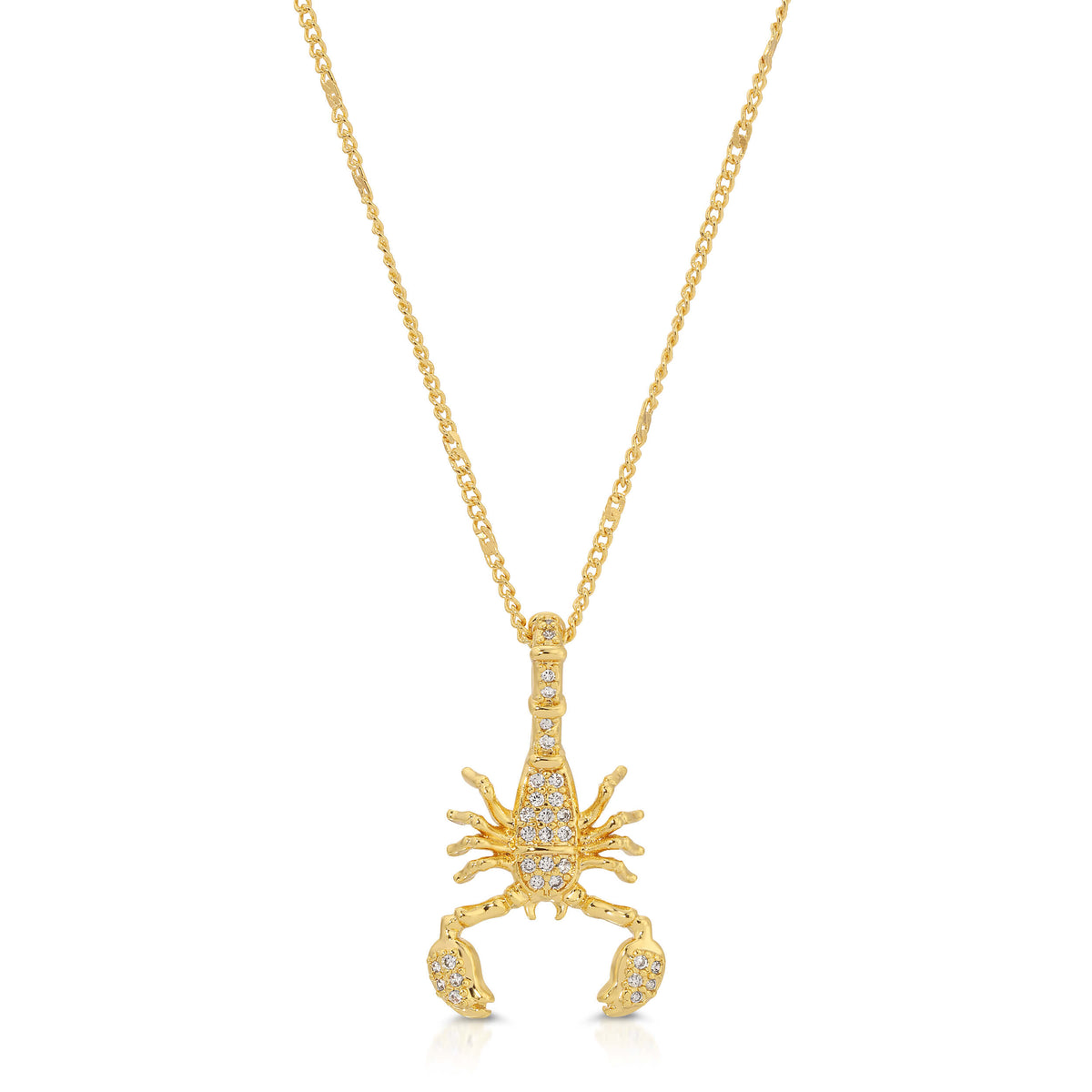 Scorpion CZ Necklace